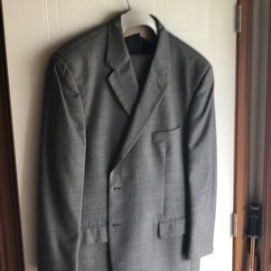 Mens suit silk lined slacks